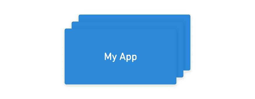 An illustration of "My App."